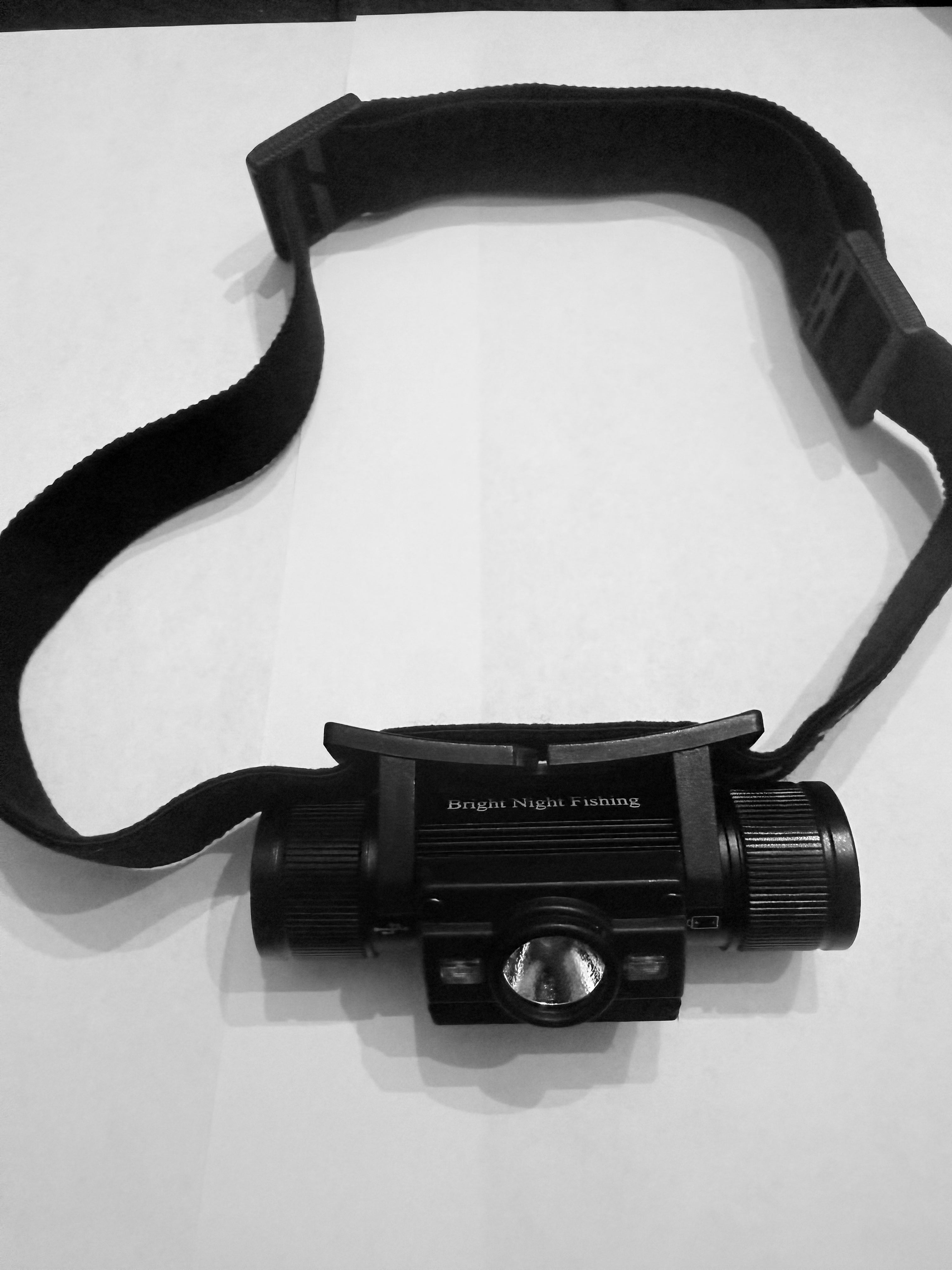 Rechargeable LED Fishing Headlamp Green White 1000LM