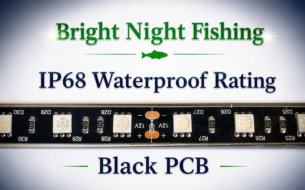 UV and Green LED Marine Light Full Install Kit