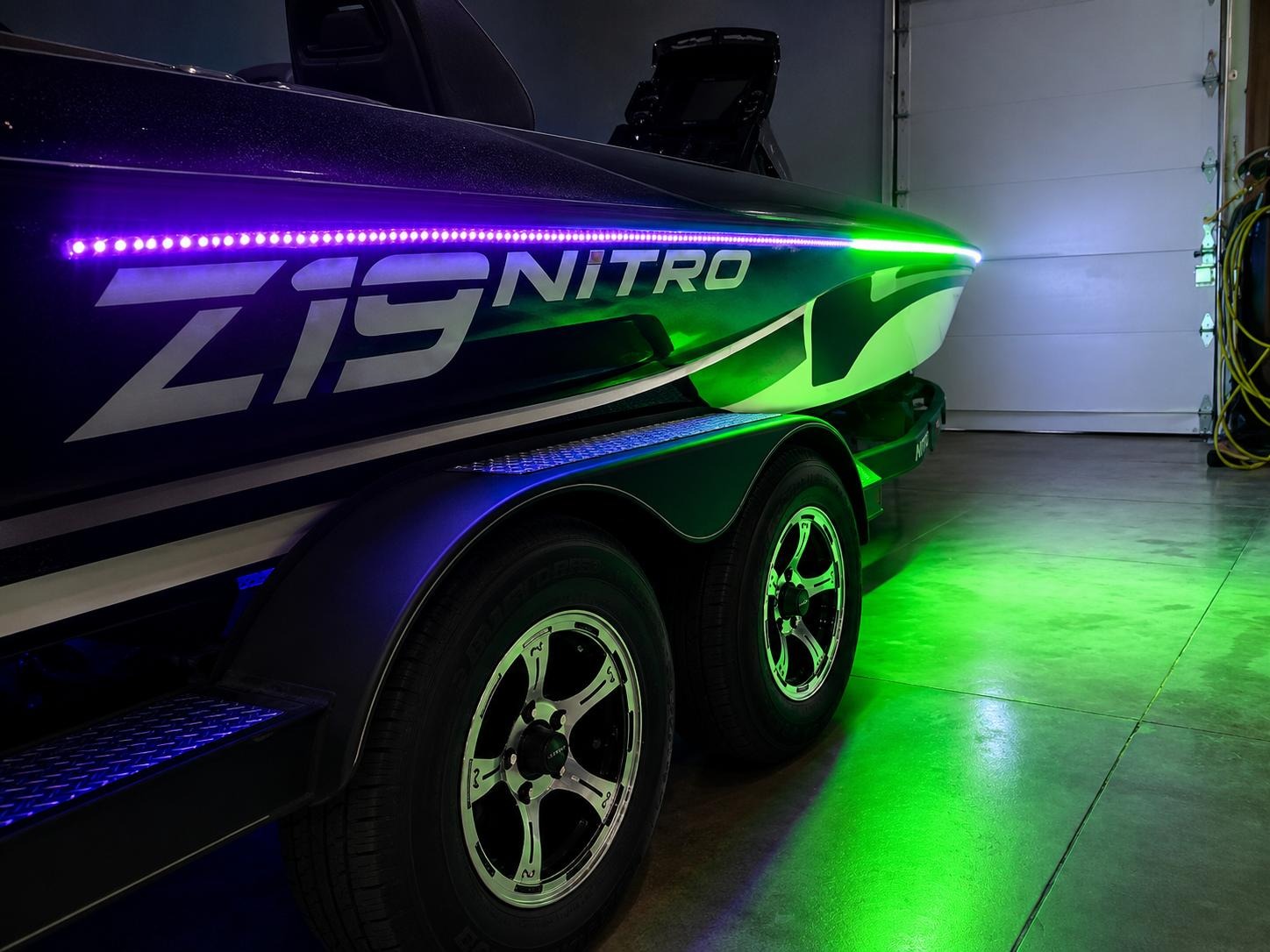 UV and Green LED Marine Light Full Install Kit