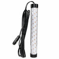 LED light bar with cable on a white background